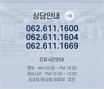 상담안내 062.611.1600